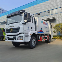 出口哈萨克斯坦15方20方压缩垃圾车价格陕汽德龙 出口压缩垃圾车