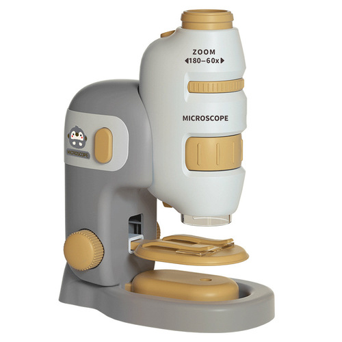 Portable Children's Microscope 200x HD Science Experiment Set for Primary School Students