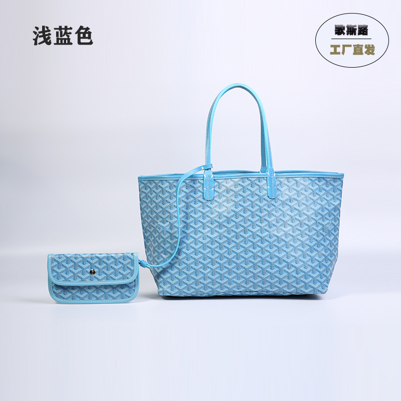 2023 nuevo perro diente bolsa de hombro portátil de lona de cuero bolsa de compras de gran capacidad carta de Las Mujeres cesta de verduras bolsa