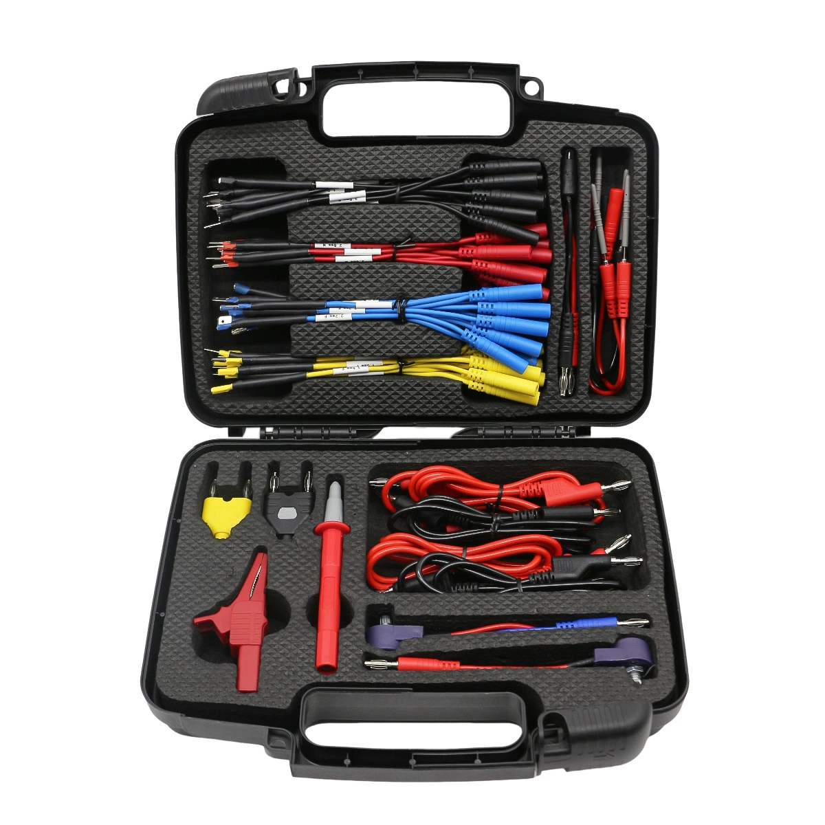 Набор инструментов для проверки и ремонта автомобильных проводов, включая перемычки и клеммы