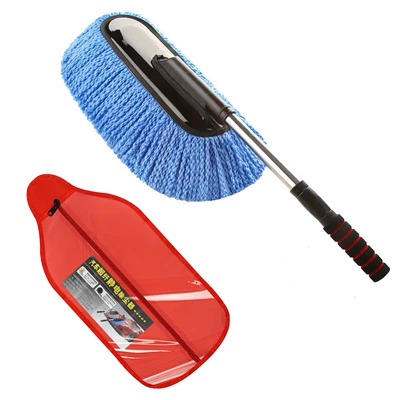 Tool Car Wash Special Mop, Car cleaning tools - retractable-blue-car-wash-mop-storage-bag