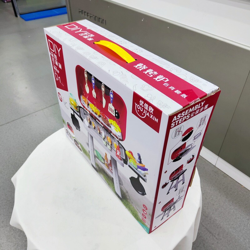 DIY仿真喷雾烧烤炉678-108餐厨具女孩过家家做饭地摊儿童玩具批发|undefined