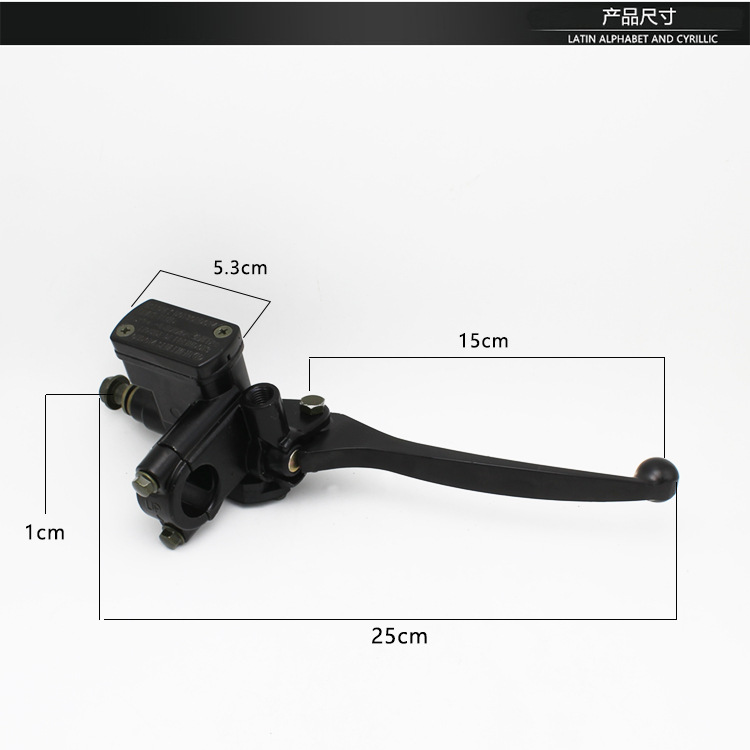 Motocicleta TBT110 freno de disco bomba de aceite de freno bomba de freno delantero bomba de freno de aceite bomba de freno de aceite adecuado para Thai Honda