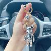 Cartoon keychain, car keys, school bag suitable for men and women for elementary school students, backpack accessory, with little bears, wholesale