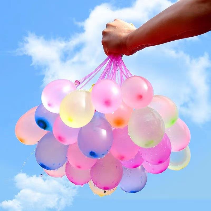 水气球抖音玩打水仗自动快速水弹儿童生日注水水球小玩具夏天玩具