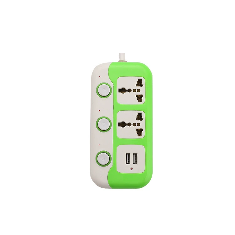 Foreign trade multi -functional plug -in plate high -power multi -specification multi -specification multi -porous dump household power socket with USB