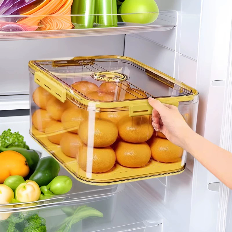 Коробка для хранения холодильника для свежих продуктов специального запечатывания продуктов для охлаждения быстрозамороженных пельменей коробка с зеленым луком, имбирем, чесноком