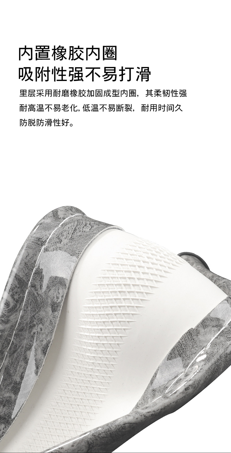 Car peach wood pattern steering wheel cover ultra-thin four-season universal summer non-slip half set of card-type decorative handle cover for men