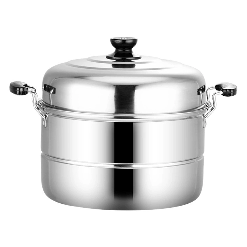 Немагнитная Пароварка Conberna из нержавеющей стали двухслойная Пароварка Бытовая одинарная решетка двойная терка для супа Подарочная горшок оптом