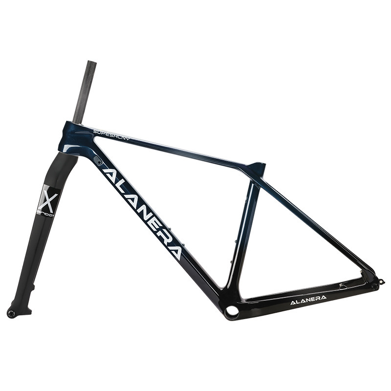 Alanera Carbon Fiber Frame Storm Shadow-Max Mountain Bike Frame Midnight Color Changing Sea Blue