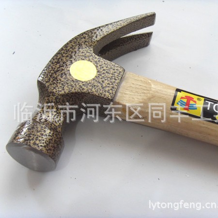 厂家批发青冈木柄羊角锤 硬木柄美式羊角锤多功能建筑起钉锤子
