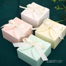 欧式喜糖盒ins风结婚创意喜糖袋糖盒生日满月宴糖果礼盒高档包装