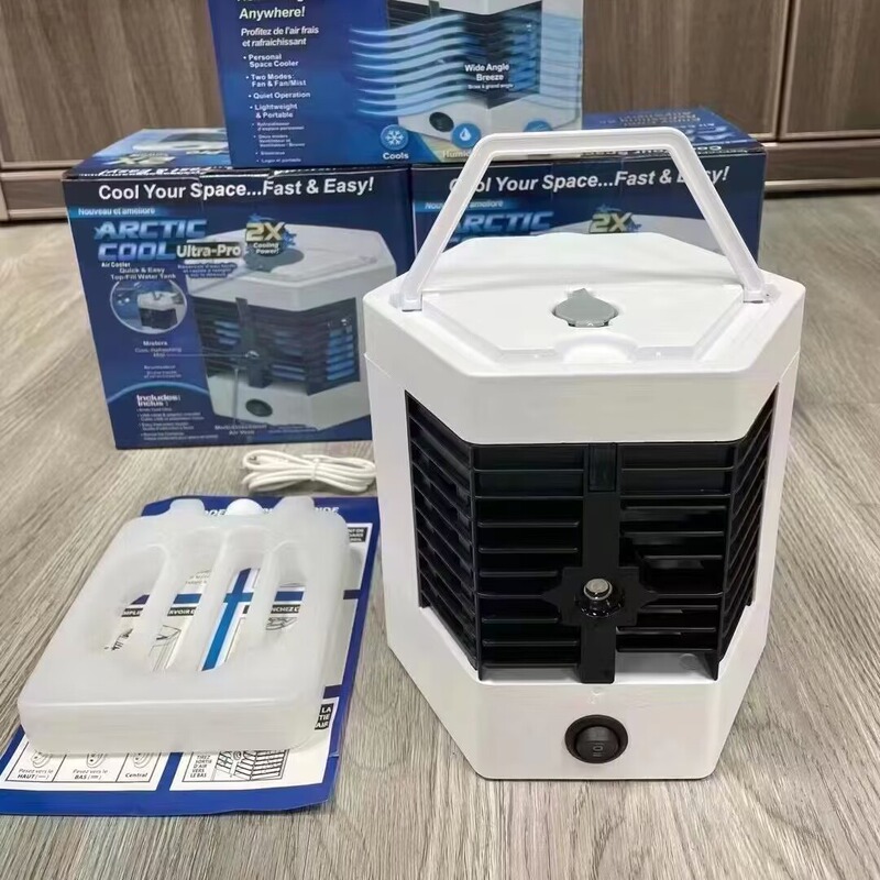 冷風機家庭用ミニ型エアコン冷房冷風機オフィス寮静音保湿usbエアコン|undefined