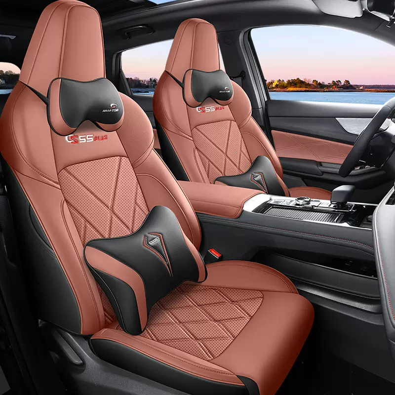 适用于24款长安cs55plus座套全包二代三代座椅套四季专用汽车坐垫