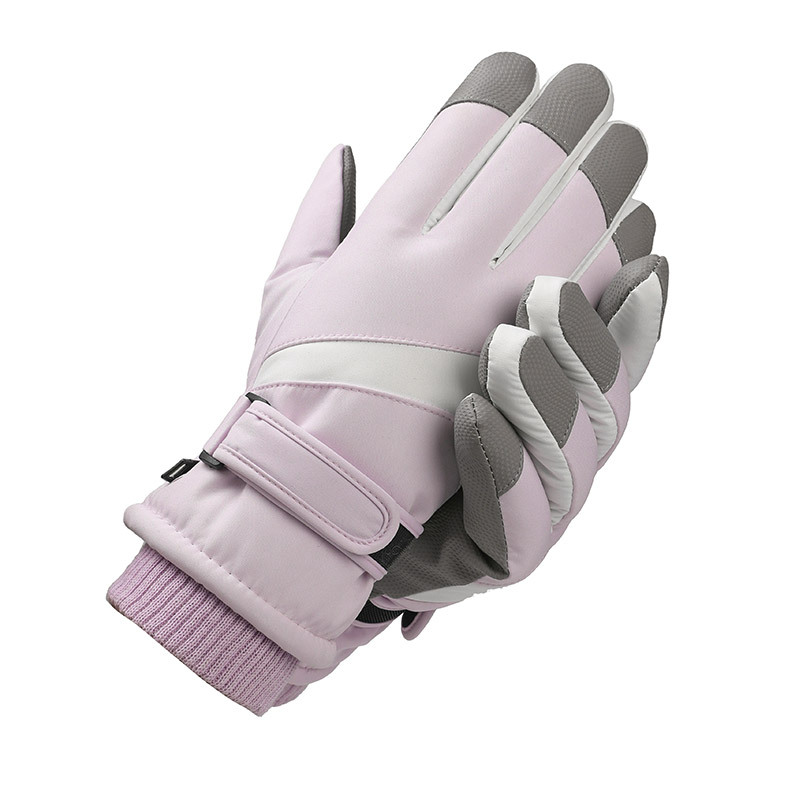 Guantes de esquí otoño e invierno, protección contra el frío y el viento, ciclismo al aire libre, antideslizante más terciopelo, deportes de montañismo, pantalla táctil, guantes cálidos