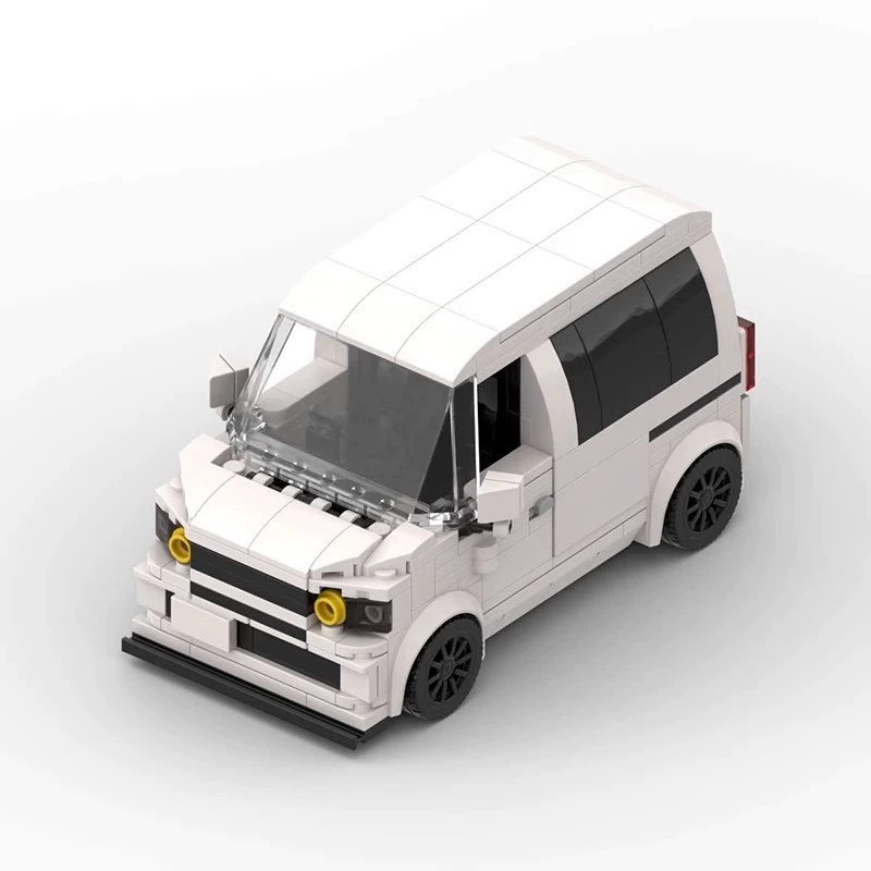 MOC конструкторы совместимы с LEGO 143463 Honda N Van фургон 8-гридскор сборка.Speed серия украшения