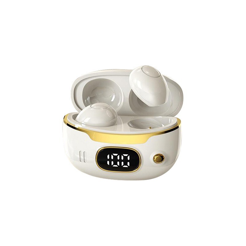 ミニ Bluetooth ヘッドセットワイヤレス Bluetooth インイヤーインビジブルスリープヘッドセットノイズリダクションスポーツ高品質ワイヤレスヘッドセット|undefined