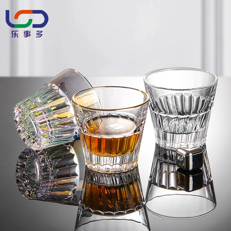 Glass wineglass for whiskey, creative capacious glass set