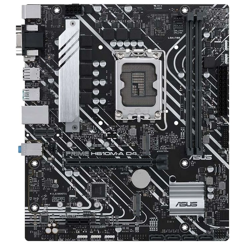 Совместимый Intel ASUS PRIME H610M-A D4 поддерживает процессор 12/13 поколения материнская плата