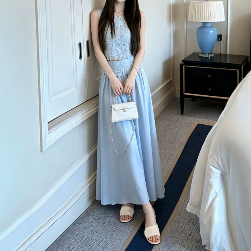 2026 Summer New Style Xion Customization ● Madrid Summer Dream Exquisite Three-Dimensional Floral Lace Top and Skirt Set 2026 Summer New Style Xion Customization ● Madrid Summer Dream Exquisite Three-Dimensional Floral Lace Top and Skirt Set