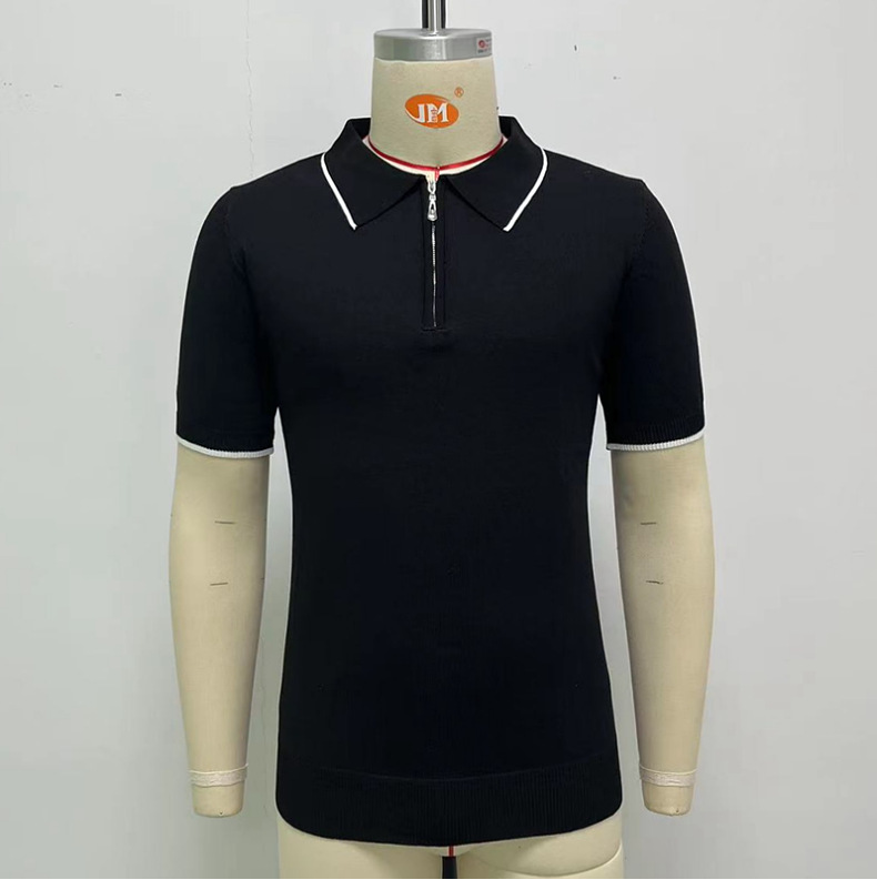 210g Weight Short Sleeve Sleeve Length Polyester Fabric Type Regular Top Length Holiday, Daily Occasion Turndown Neckline Regular Fit Fit Type Solid Color Pattern Summer Season Men's Gender Simple Style Style Wholesale Men's Simple Style Solid Color Short Sleeve Men's Tops 18