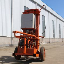 地源热泵深井钻机300mm大口径160米深度工程钻井农村打井两用机