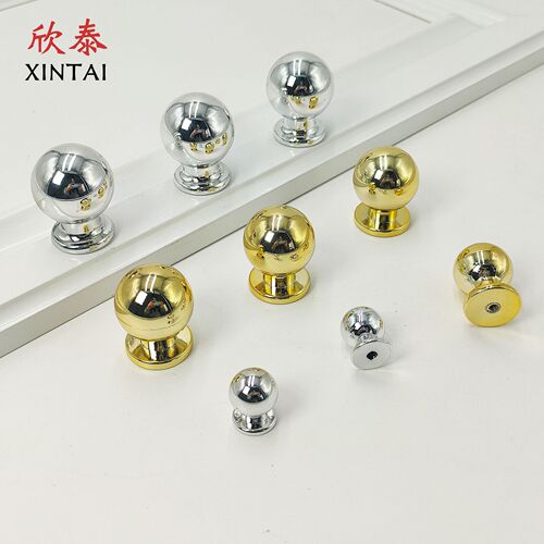 Factory direct supply solid ball handle modern simple cabinet handle plastic ABS single hole handle hardware handle