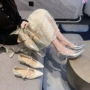 尖头一字秋季法式女单鞋