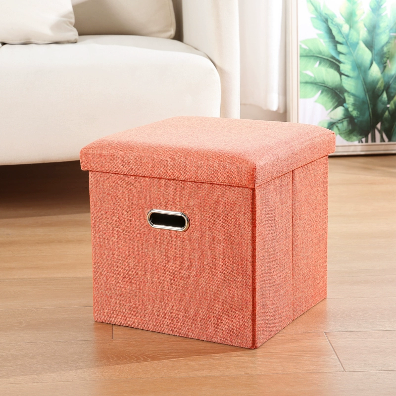 Universal storage system for home use, folding cloth with seat for adults, sofa, shoes, storage box