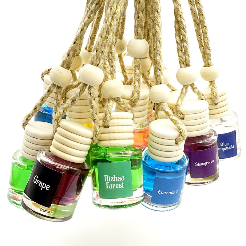 Aromatherapy for auto, bottle, rear view mirror, perfume, pendant