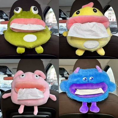 Car tissue box/set, Chezai Katong Zhijin He Visor Tissue Holder