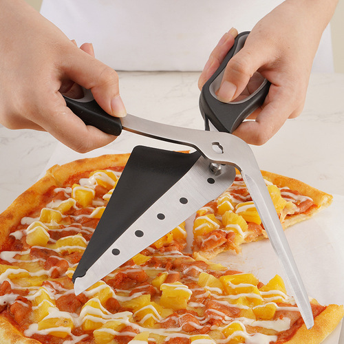 Baking tools pizza scissors multifunctional pizza shovel pizza cutter baking scissors pizza cutter