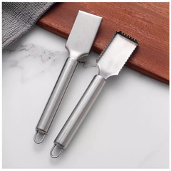 加厚不鏽鋼魚鱗刨廚房家用刮鱗器殺魚工具刮魚鱗神器刷子魚鱗刀