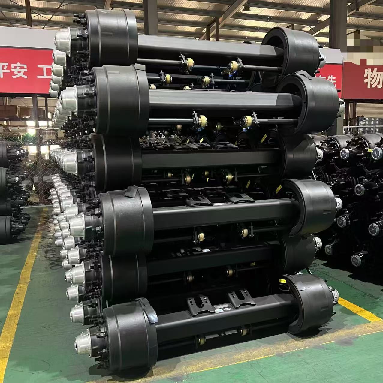 Overseas Supply of 13 Tons and Semi-Trailer Axles, Maintenance-Free Axle for 3 Years, Maintenance-Free Axle Trailer Maintenance-Free Axle