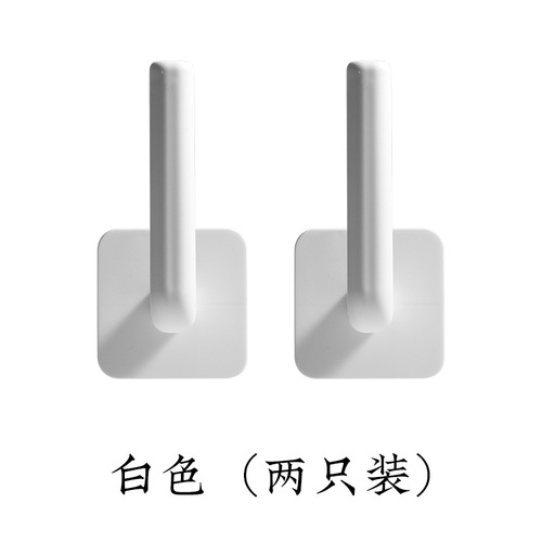 Hole-free wall storage hooks for kitchen and bathroom, traceless cling film storage rack, cutting board, chopping board, pot lid rack