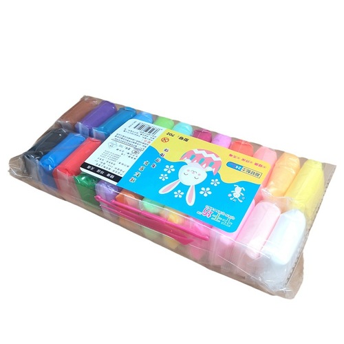 Ultra-light clay 24-color tools complete set for primary school toys handmade stall plasticine prizes 36-color clay wholesale