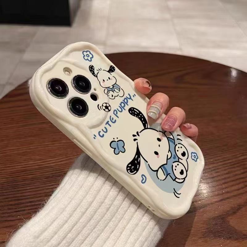 Funda para teléfono iphone16pro linda aplicable Apple 15 anti-caída 14 dibujos animados 13promax nuevo estilo 12 chica x