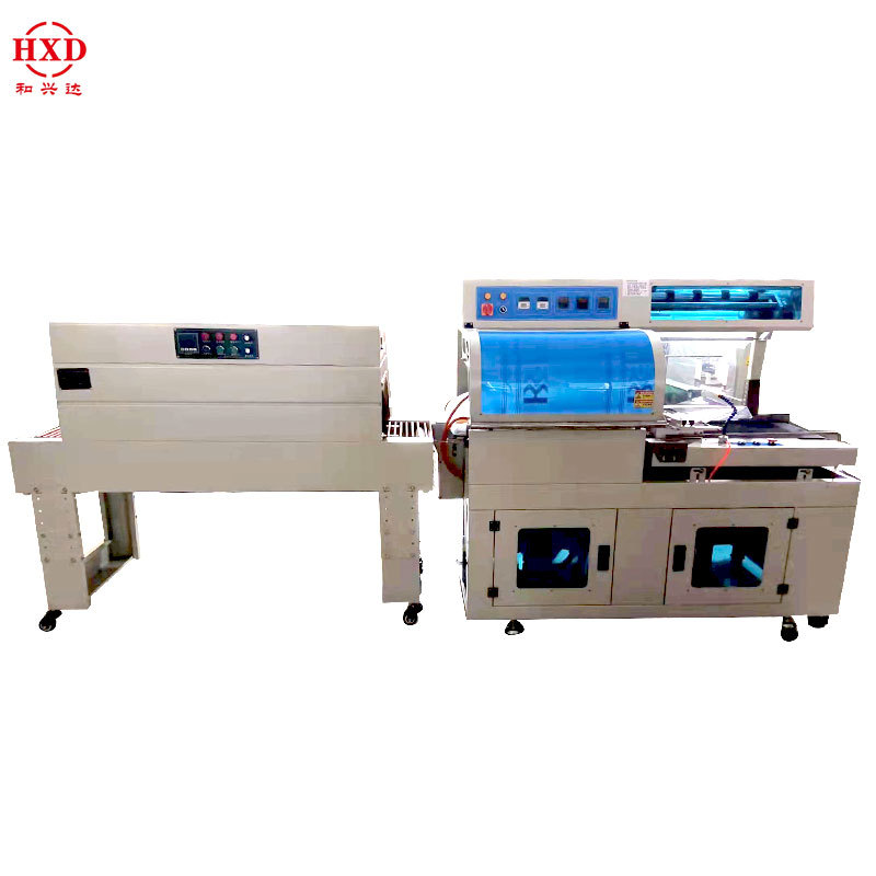 LED automobile The headlamps spare parts Shrink Packaging machine Gift box Packer Shrink film Sealing machine