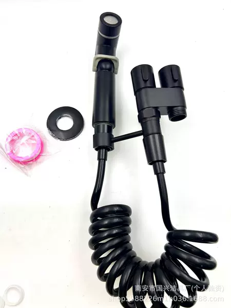Black toilet