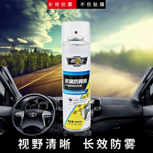 Anti-fog agent and cleaner for shower room mirrors, camera lenses, car windshields, and window glass