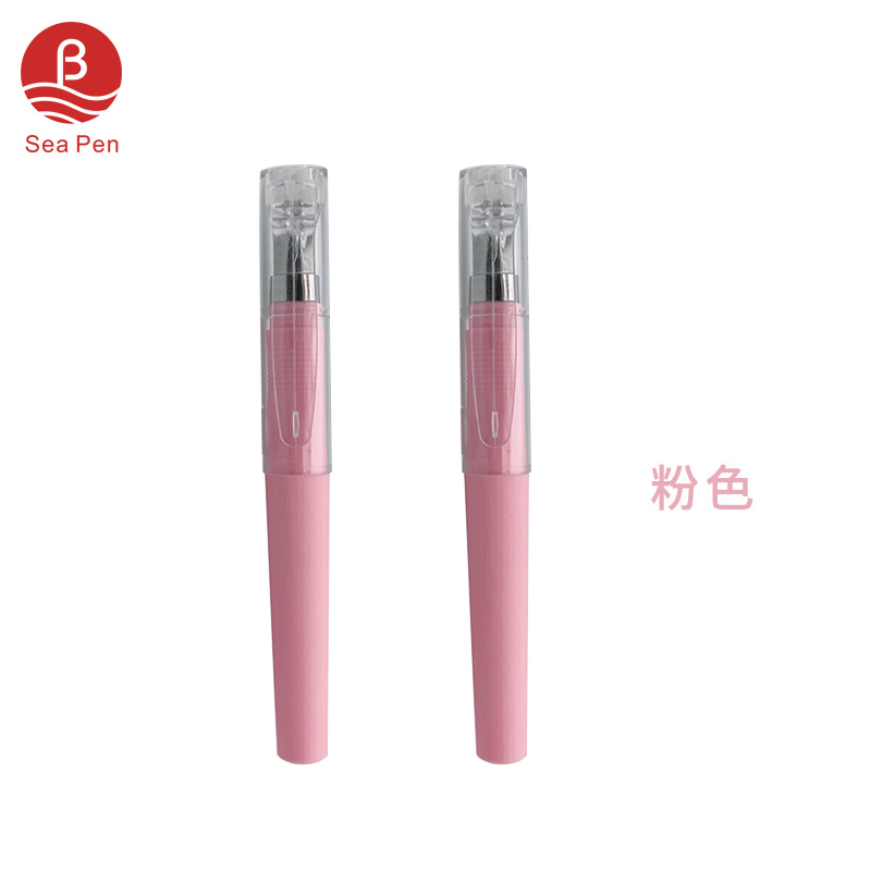 Pluma mar corto portátil mini bolsillo pluma de agua neutral pluma firma pluma papelería se puede utilizar como logotipo