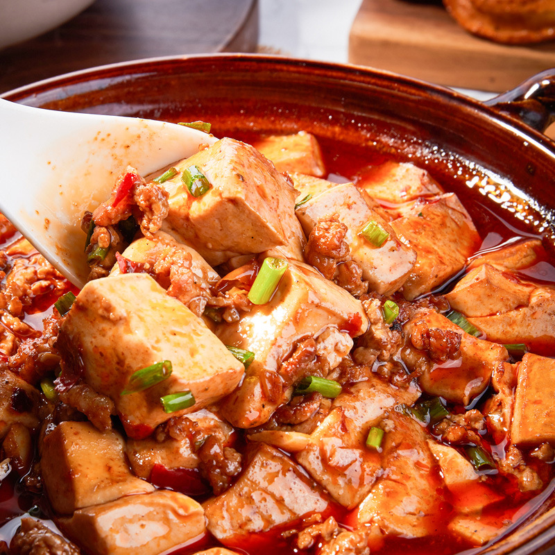 Senzhuang Agricultural Products' Specialty Mapo Tofu Seasoning Kit – Packaged for Home-Style, Restaurant, and Commercial Use, Wholesale from Manufacturer
