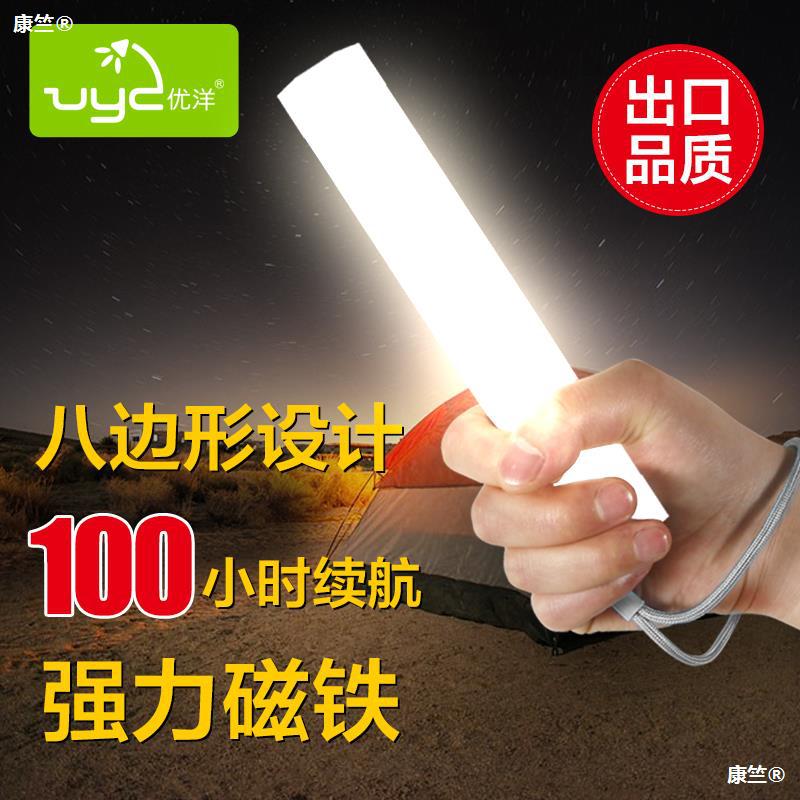 Excellent ocean led emergency lamp Q8T household charge Lighting USB Fill Light outdoors Camping lights magnet Portable lights