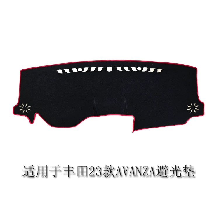 Эксклюзивный трансграничный коврик для центральной консоли автомобиля Toyota AVANZA 23, солнцезащитный козырек для приборной панели, светоблокирующий коврик.