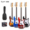 Factory direct selling BASS Wutongmu Electric Besters alone pickups Both beginner to get started 4 strings, bass bass