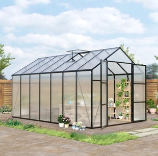 Cross-Border Outdoor Courtyard Greenhouse, Aluminum Alloy Sun Room, Greenhouse