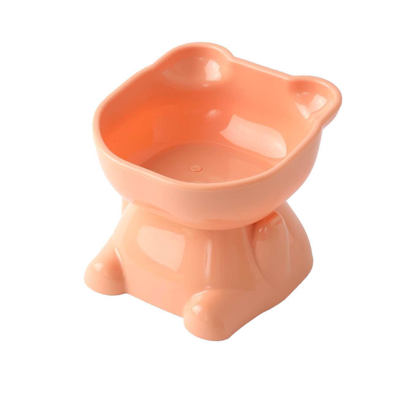 Tazón con soporte para la cara y patas altas - Rouge Pink 300 ml (embalaje en bolsa de PE)