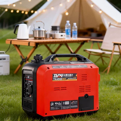 Small gasoline silent inverter generator 4kW Avtomobil generatorları