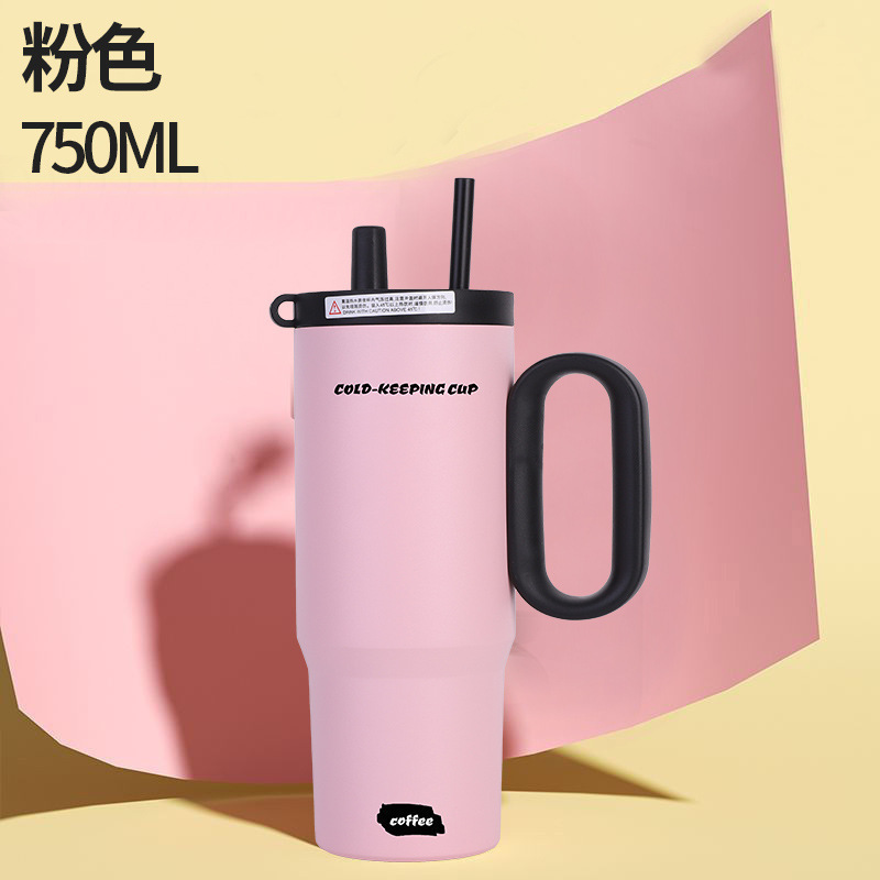 高颜值暮色冰霸杯40oz汽车杯大容量女生便携手柄吸管杯车载保温杯|undefined