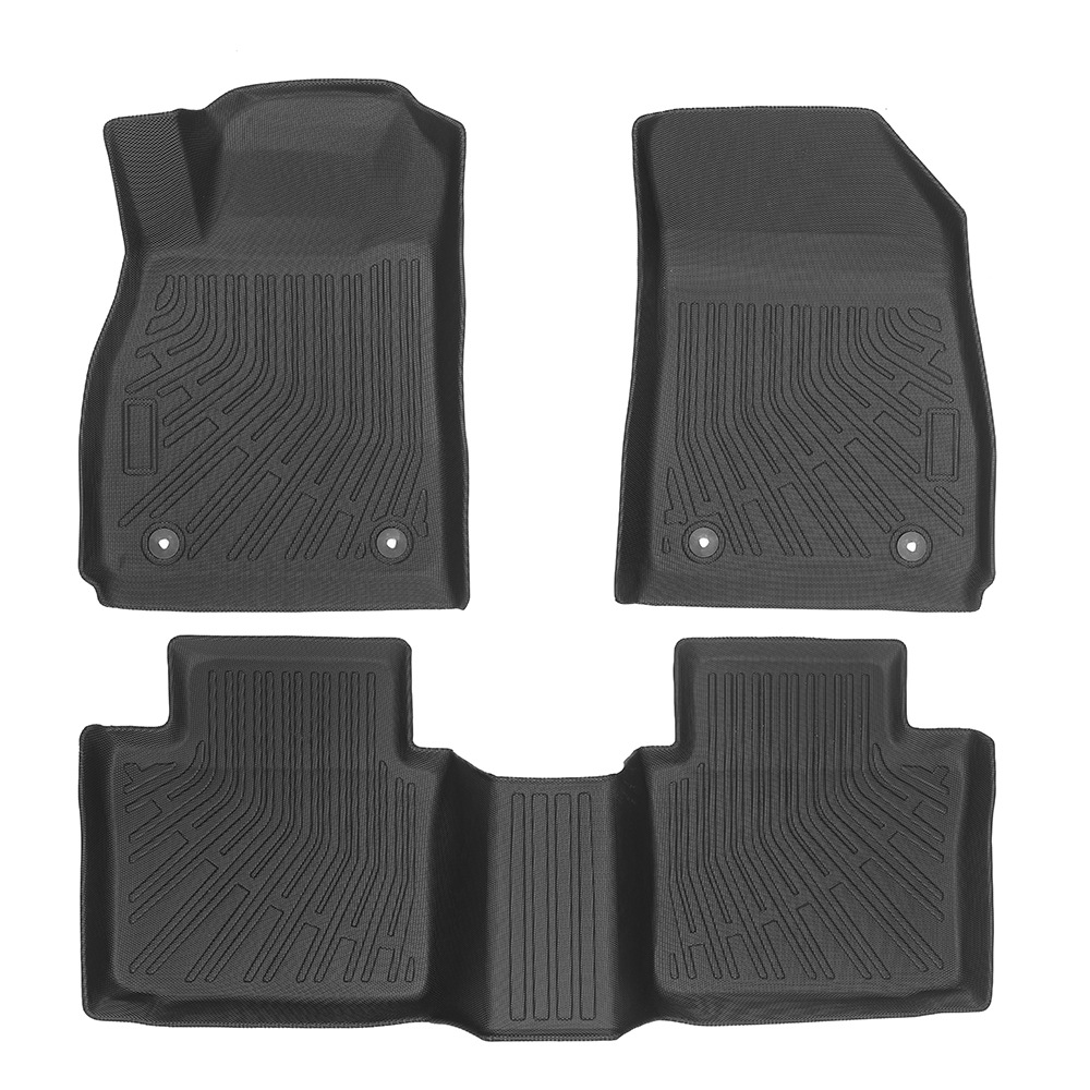 Para Cadillac XTS 2013 - 2019 TPE Foot Pads 3D All Weather Material Backpack Pad